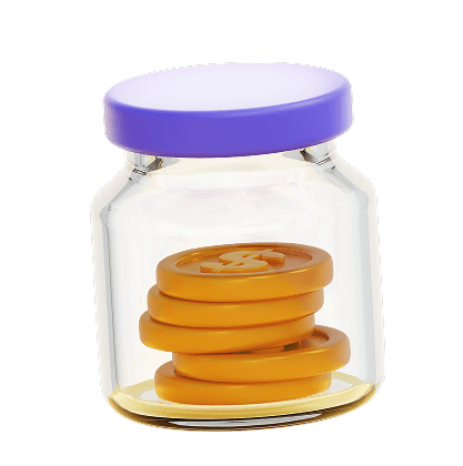 Illustration of financial freedom journey